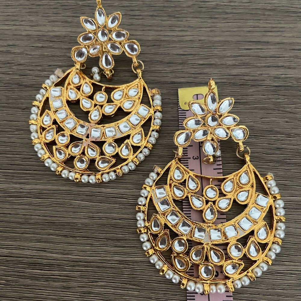 Bollywood style earrings